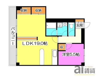 埼玉県所沢市東所沢和田2【マンション】の間取り