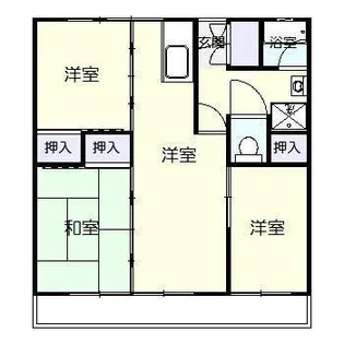 Green Hills 大塚台 2号棟【6階】の間取り