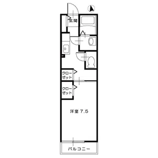 ジョビアルコート【1階】の間取り