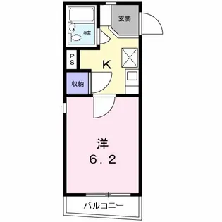 東京都立川市錦町1【マンション】の間取り