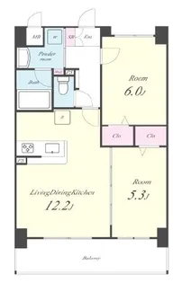 アロッジオ【7階】の間取り