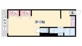 FELICE手柄【2階】の間取り
