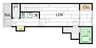 M Terrace藤垂園 壱番館【2階】の間取り