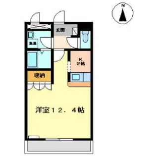 リヴェールドゥ エス【2階】の間取り