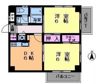 東京都板橋区大谷口上町【マンション】の間取り