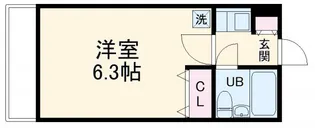 METEORIT弐番館【2階】の間取り