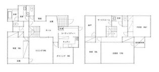 福島県いわき市小名浜玉川町西【一戸建】の間取り