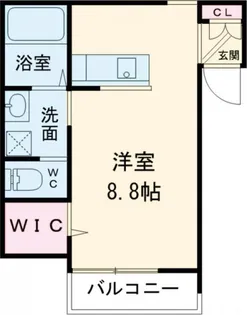 東京都江戸川区江戸川2【アパート】の間取り