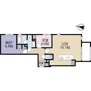 Residence Motomachi【3階】の間取り