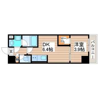 ガーデンロッジIV【5階】の間取り