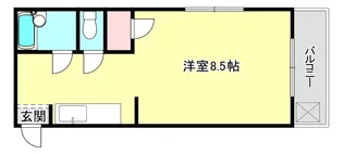 ビッグバーンズマンション下荒田【1階】の間取り