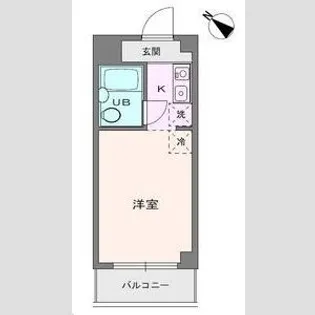 プラザ210YANOKUCHI【1階】の間取り