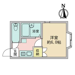 サンセリテパート1【2階】の間取り