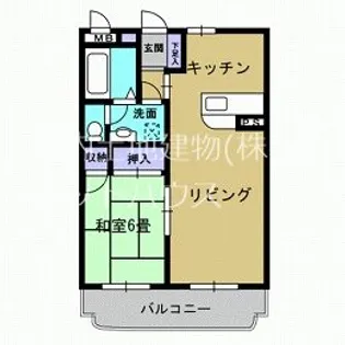エンゼルタウン宝石【2階】の間取り