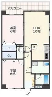 ヴァン・ドゥ・ノーブルII【2階】の間取り