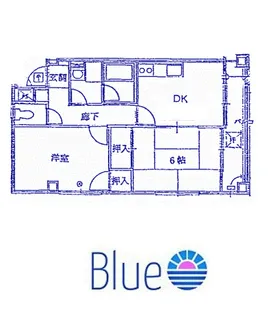 フラーズ湘南【2階】の間取り