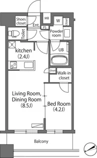 東京都練馬区豊玉北5【マンション】の間取り