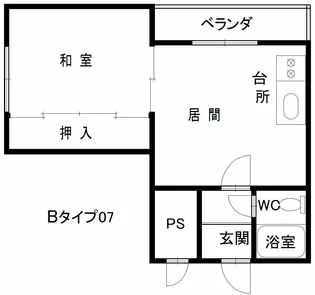 佐藤ハイツ【1階】の間取り