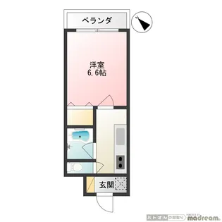 YSKV【2階】の間取り