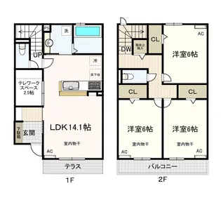 BLATT HUSの間取り