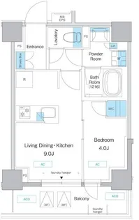 東京都板橋区板橋2【マンション】の間取り