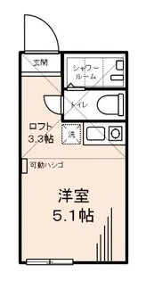 元町アズナブール(ペットフォレスト)【2階】の間取り