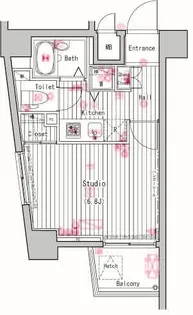 ガラ ステージ南大塚【5階】の間取り