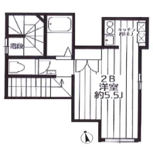クレアシオン【2階】の間取り