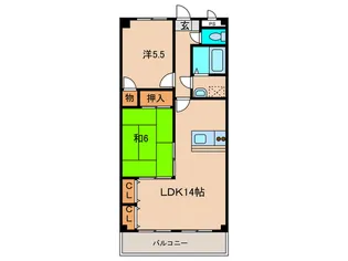 NEO GRANDE21【1階】の間取り