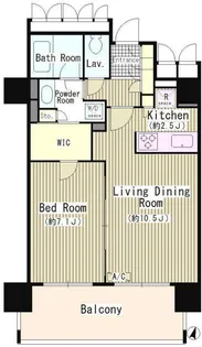 OASE用賀EAST【2階】の間取り