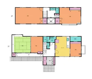 大分県別府市上原町【一戸建】の間取り