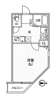 T’s Cuore梅ヶ丘【1階】の間取り