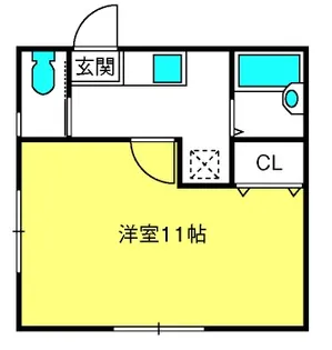 B・キャッスル日進【1階】の間取り