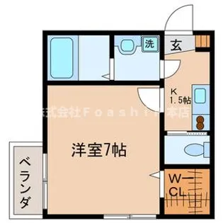 東京都豊島区長崎3【アパート】の間取り