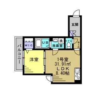AJ津田沼V【3階】の間取り