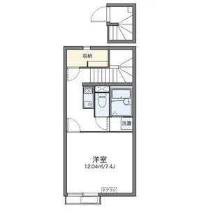 レオネクストアビテ高柳【2階】の間取り