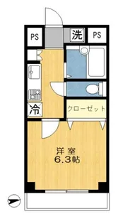 エスポワール【3階】の間取り