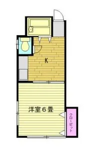 メゾン・ド・ユウ若宮【1階】の間取り