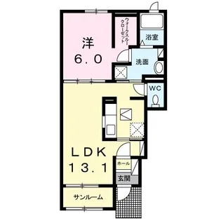 ステラート スイート【1階】の間取り