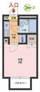 GLITTER【2階】の間取り