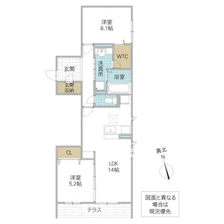 D’s LIEN C C号地【1階】の間取り