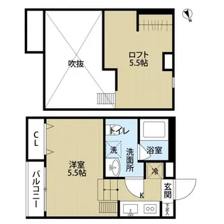 La festa【2階】の間取り