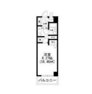 Jーフラッツ錦糸町【7階】の間取り