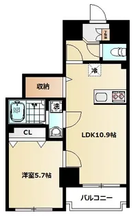 トレースShoto【4階】の間取り