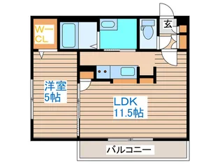 コスモス南郷丘【4階】の間取り