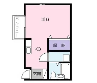 フラットゥリー本郷【1階】の間取り