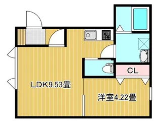 グラッド【2階】の間取り
