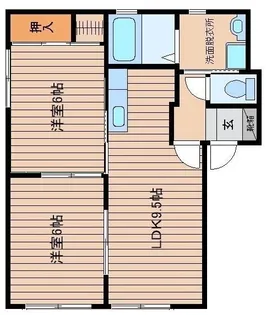 バリュージュ378【1階】の間取り