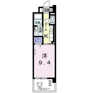 サンリット東郷【2階】の間取り