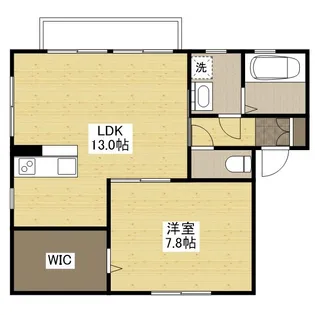 メープルコート【1階】の間取り